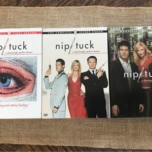 Nip Tuck Seasons 1 2 3 DVD collection.